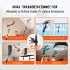 VEVOR Telescopic Extension Pole, 7-30 FT Multi-Purpose Extension Pole, Sturdy