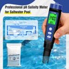 pH Salt Meter Salinity pH Tester for Saltwater Pool 6