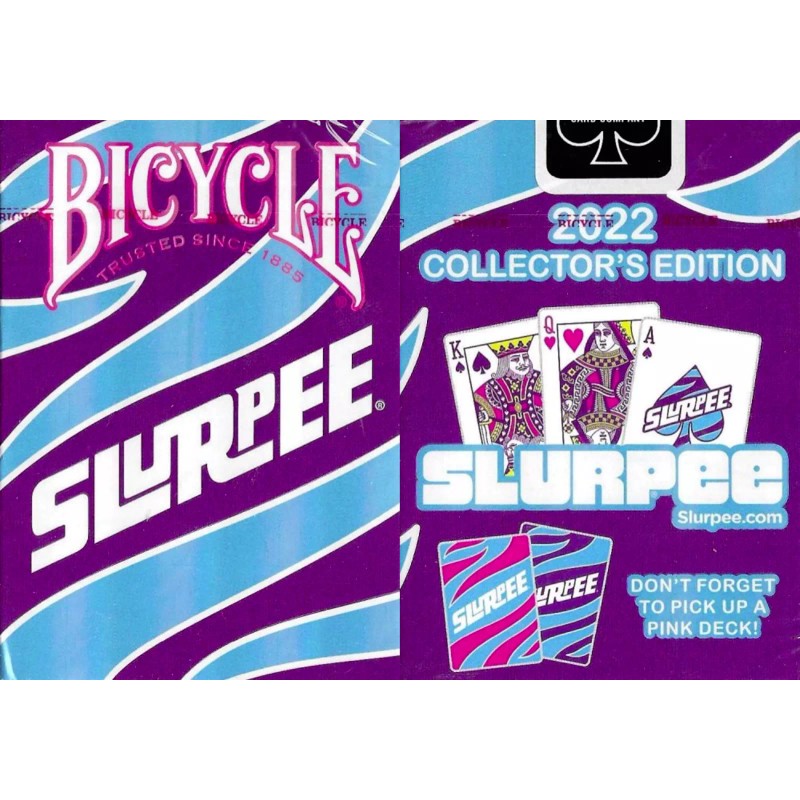 Bicycle 7 -Eleven Slurpee Playing Cards 2 Deck Set –