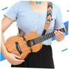 TOYANDONA Ukulele Shoulder Strap No Drill Ukulele Strap Bass Strap