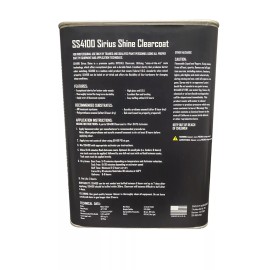 Easicoat High Gloss Urethane Clear Coat Gallon Kit 4:1 with Medium Activator Sirius Shine