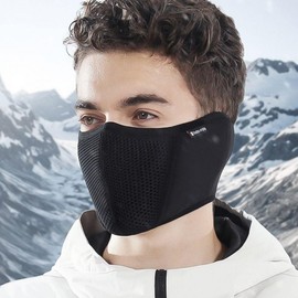 Extension Winter Sports Golf Mask Black