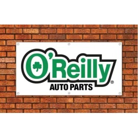 O’Reilly Auto Parts Garage Banner 2' X 4' Ft