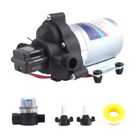 maXpeedingrods RV Water Pump 2088-594-154, 115V 45 PSI 3.3 GPM Diaphragm Pump for RV, Boat, Yacht, Car Washing