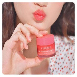 Laneige Lip Sleeping Mask EX Berry Lip Moisturizing Dead Skin Care / 라네즈 립 슬리핑 마스크 EX 베리 입술 보습 각질 케어