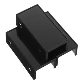 Operitacx 1 Set Under Desk Laptop Holder Bracket for Laptops Tablets Versatile Storage for Enhanced Productivity Black Color Compatible with Various