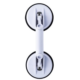 Ridder A0150201 Suction Handle with 2 Suction Pads White
