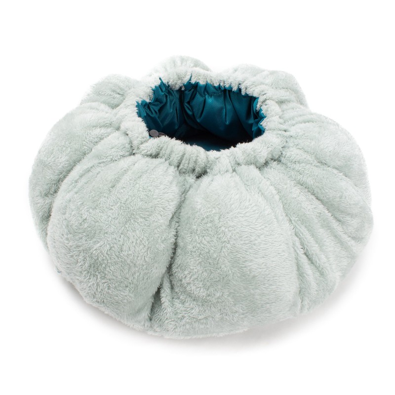 Jackson Galaxy Convertible Clamshell Cat Bed - Reversible and Fluffy,