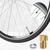 17 Piece Bicycle Valve Set, Presta Valve Core Adapter French