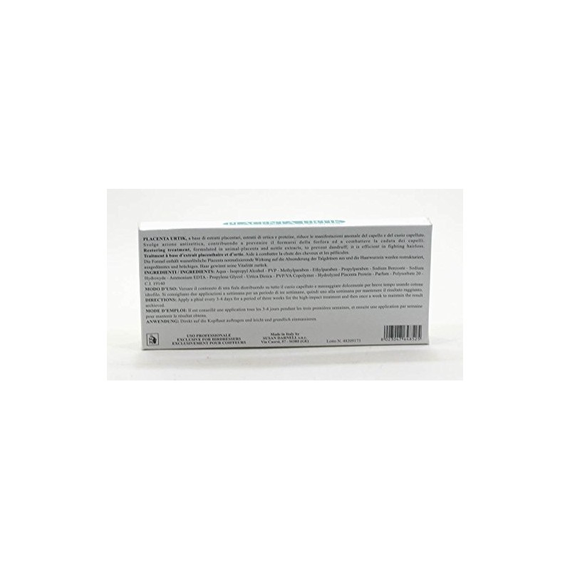 Acetate Specially Hair Placenta Urtik Susan Darnell 12 Ampoules 10