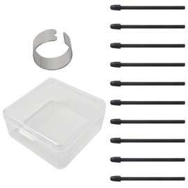 Stylus Pencil Nibs Fit for BOOX Pen Plus, Pen2 Pro, for Max Lumi2, Pen Tips/Nibs Fit for Note Air2,Note5, for Nova Air C Stylus, 10pcs Replacement Tips Set w/Clip,Storage Box, XSPANDER Updated