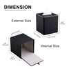 KINGFOM Cube Tissue Box Cover, Decorative Tissue Box Holder for