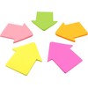 4A Shapes Sticky Notes,Arrow Shape,2.72 x 2.56 Inches,Neon Assorted,Self-Stick Notes,200
