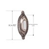 Craftmade BSOO-AP Designer Surface Mount Oval Ornate Lighted Doorbell LED