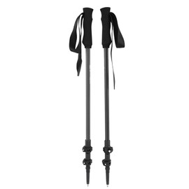 3FULGEAR Trekking Poles, 0.4LB Lightweight Collapsible Hiking Poles with Quick Flip Lock & EVA Handle, Pair of 2 Carbon Fiber Walking Sticks for Hiking, Camping, Climbing
