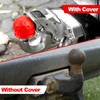 Lotsdonxia Soft Rubber Trailer Ball Head Cover Durable Protection for