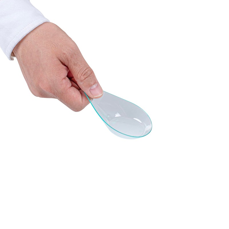 Restaurantware 4 x 2 Inch Teardrop Spoons 100 Appetizer Spoons