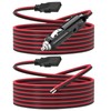 CB Radio Power Cord, 3 Pin 2 Wire Cable with