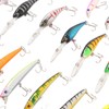 43Pcs Fishing Lure Kit Minnow Artificial Bait Universal Simulation Lure