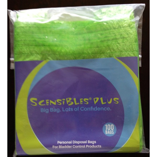 Scensibles Plus- Personal Disposal Bags for Bladder Control Products