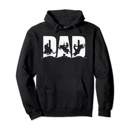 Snowmobile Rider Dad Father Snowmobiling Winter Sport Lover Pullover Hoodie