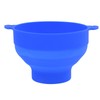 Microwavable Popcorn Bowl with Transparent Lid and Handle Collapsible Silicone