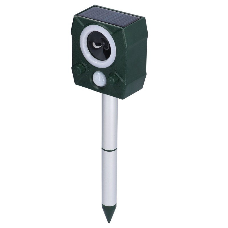 Solar Animal Repeller Smart Ultrasonic Mouse Animal Repellent for Farm