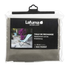 Lafuma Replacement Batyline Cover for Maxi Transat Recliner Chair Grey LFM2655-8556