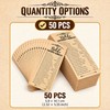 Bible Verse Bookmarks for Reading & Gifts – 50-Piece Emergency