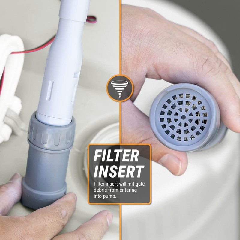 TERA PUMP Liquid-Fuel Transfer Siphon - Electric or DC Inverter