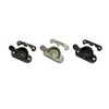 QCAA Steel Window Sash Lock, CTC 2", Matte Black, 12