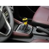 Thruifo 5 Speed Gear Shifter Knob, Leather & Aluminum Automatic