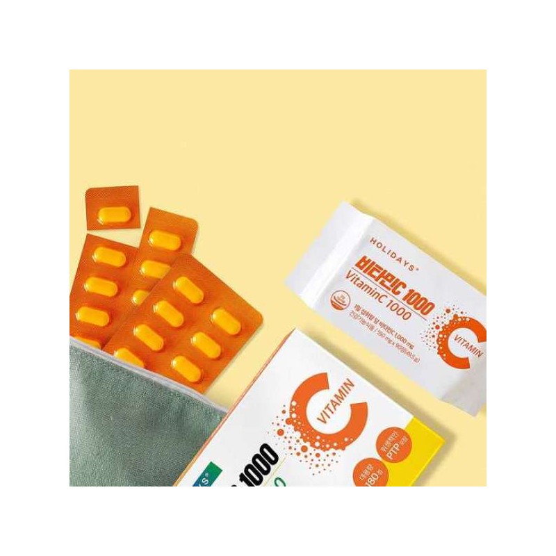 Holidaze 홀리데이즈 비타민C 1000 2박스 360정 Holidays Vitamin C 1000