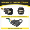Oyviny 4 Pin Trailer Wiring Harness 55363 for 1998-2006 Jeep
