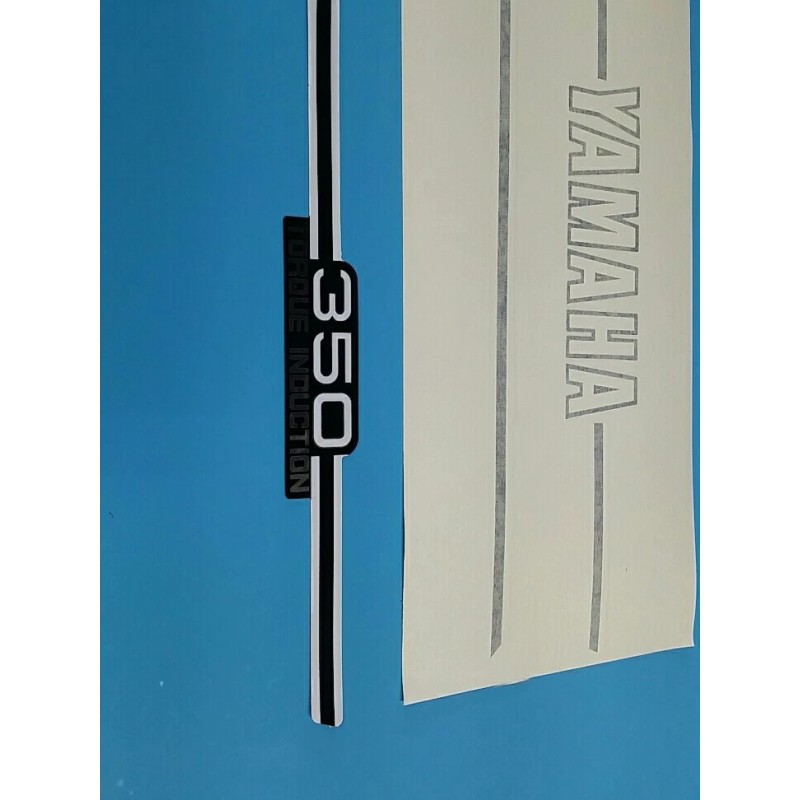 YAMAHA RD350 1974 FUEL TANK AND SIDE COVER DECAL GRAPHIC