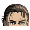 5” Eren Yeager Attack on Titan Anime Peeker Decal Sticker