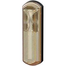 HELLA 2BM 013 337-121 Auxiliary Indicator - Shapeline Tech - LED - 12/24V - Bolted - Lens Colour: Yellow - Cable: 500mm - right/Lateral Mounting