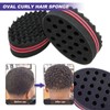 Hair Sponge Brush, Afro Curl Sponge Brush for Curls Dread
