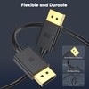 DisplayPort 1.4 Cable 10-Pack, 8K Display Port Cable 6FT, 32.4Gbps