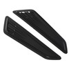 2 Pcs Hood Vent Cover Black Air Intake Dashboard Decorative