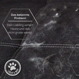 Lolo & Max - Lint Roller Pet Hair - Lint Brush - Pet Hair Remover - Pet Hair of All Types - Reusable - For Furniture - Cushions and Upholstery as well as Clothing