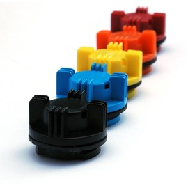 Battery Vent Caps (Red)