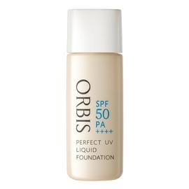 Orbis Perfect UV Liquid Foundation, Pink Natural 02, 1.0 fl. oz. (30 mL), SPF 50, PA++++
