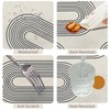 TTQYFNM 60x84inches Boho Mid Century Tablecloth Minimalist Abstract Arch Simple