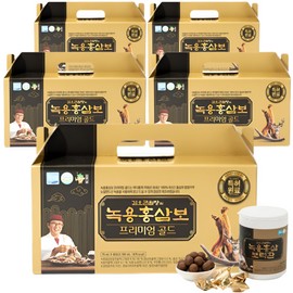 [Home Shopping Hit Product] Kim O-gon Red Ginseng Deer Antler Extract 5-Month Supply 150 Packs + [Kim O-gon Bo-ryeok Pills 30 Pills] Premium Gold Health Support Gift Set for Immunity