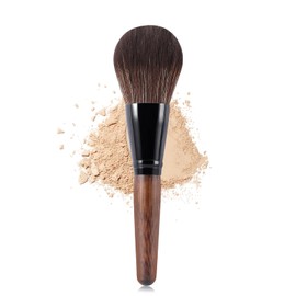 Loose Powder Brush for a Flawless Finish Ultra-Soft High-Density Vegan Bristles for Even Application of Setting Powder, Mineral and Finishing Powder