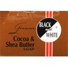 Black and White Cocoa & Shea Butter Soap 6.1 oz