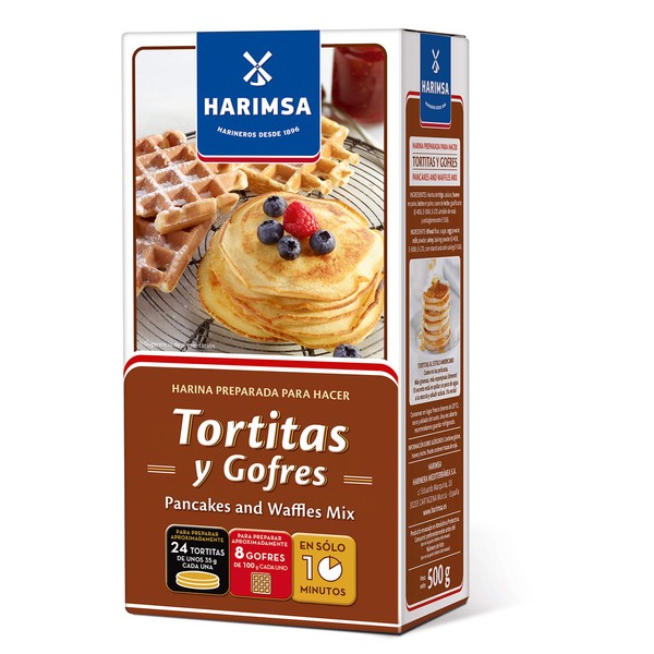 Premium American Waffle Mix 500g - American Style Pancake Mix - Tortitas y Gofres