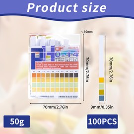 pH Test Strips, Indicator Universal Paper for Testing Your Water