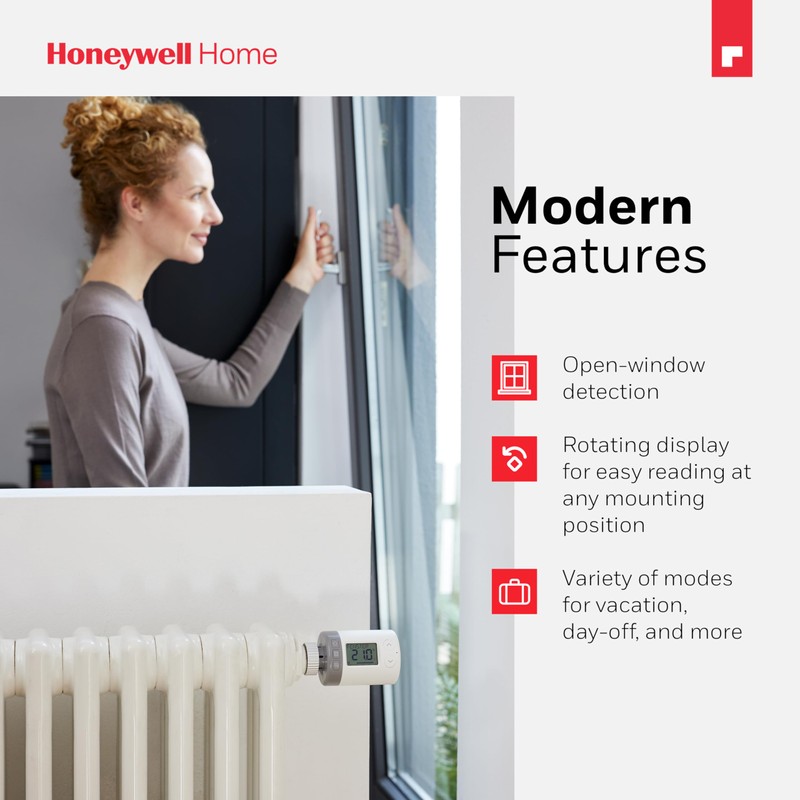 Honeywell Home Smart Radiator Thermostat Valve/HR 27 ECO ETRV/Programmable Thermostatic